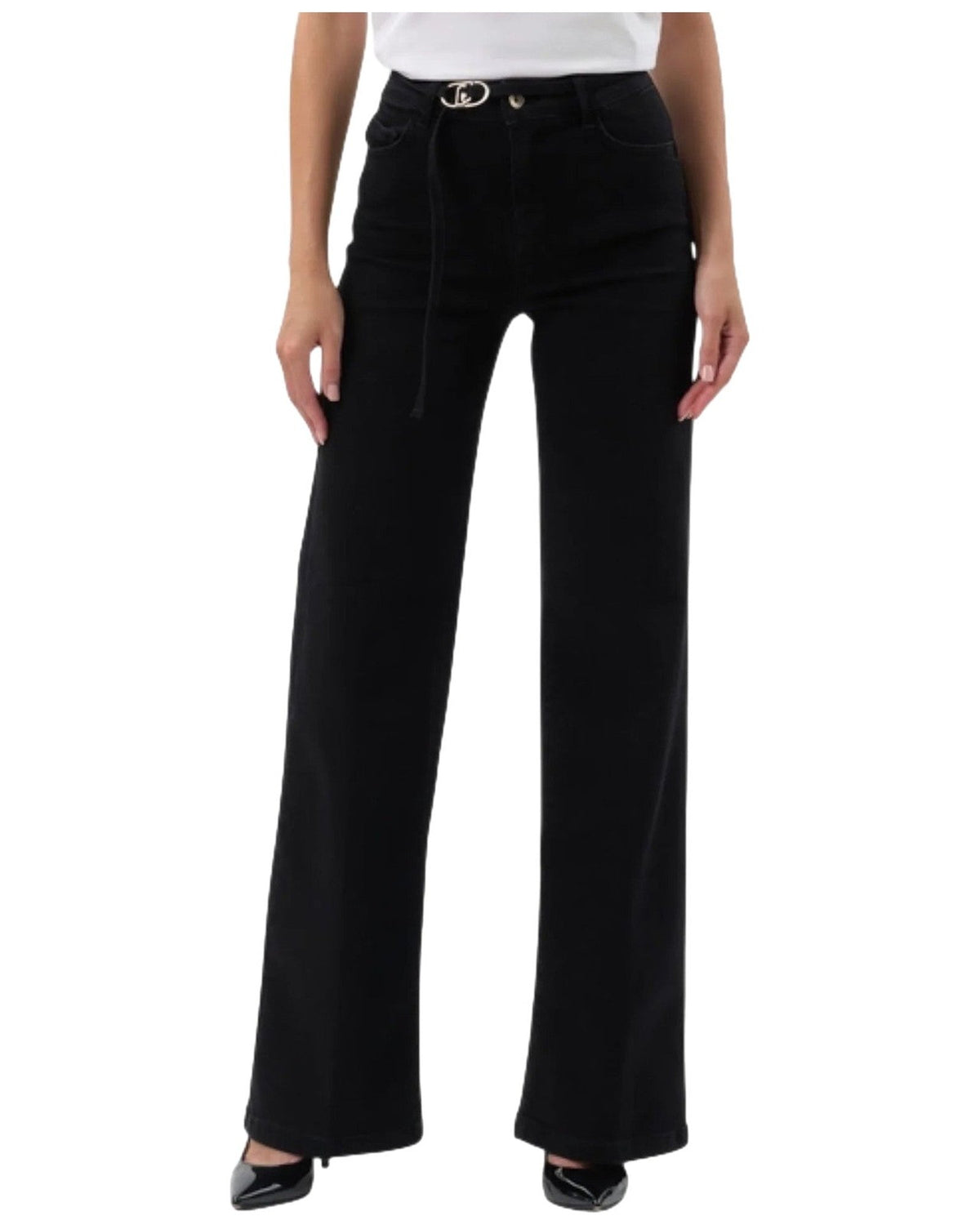 Jeans Donna Liu Jo - B.Up Good Flare H.W. - Nero