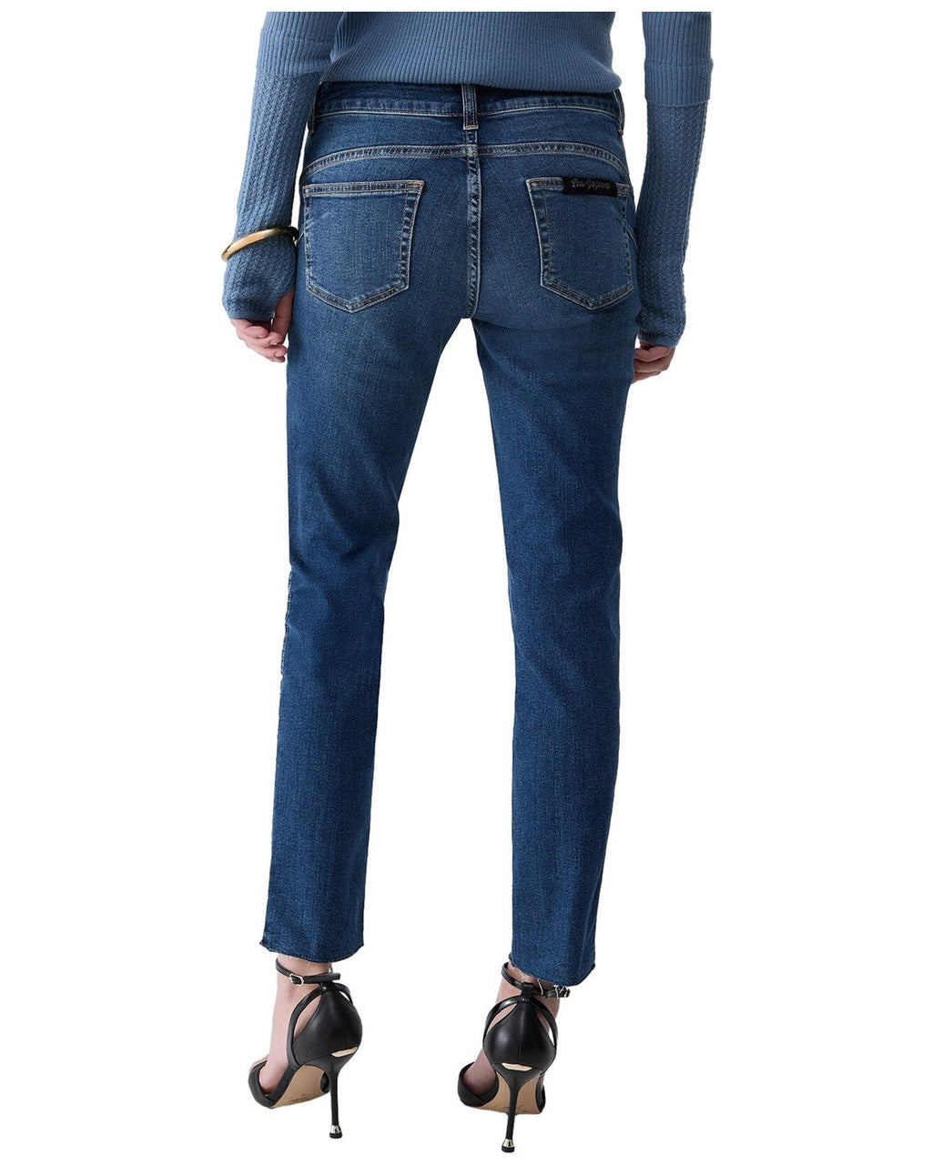 Jeans Donna Liu Jo - B.Up Ideal Reg.W. - Blu