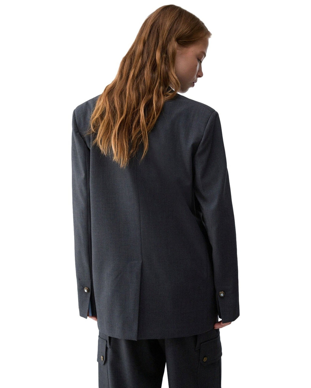 Giacche Donna Liu Jo - Blazer Flanella - Grigio