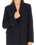 Giacche Donna Liu Jo - Blazer Flanella - Nero