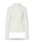 Maglie Donna Liu Jo - Maglia Chiusa M/L Rouches Tess - Bianco