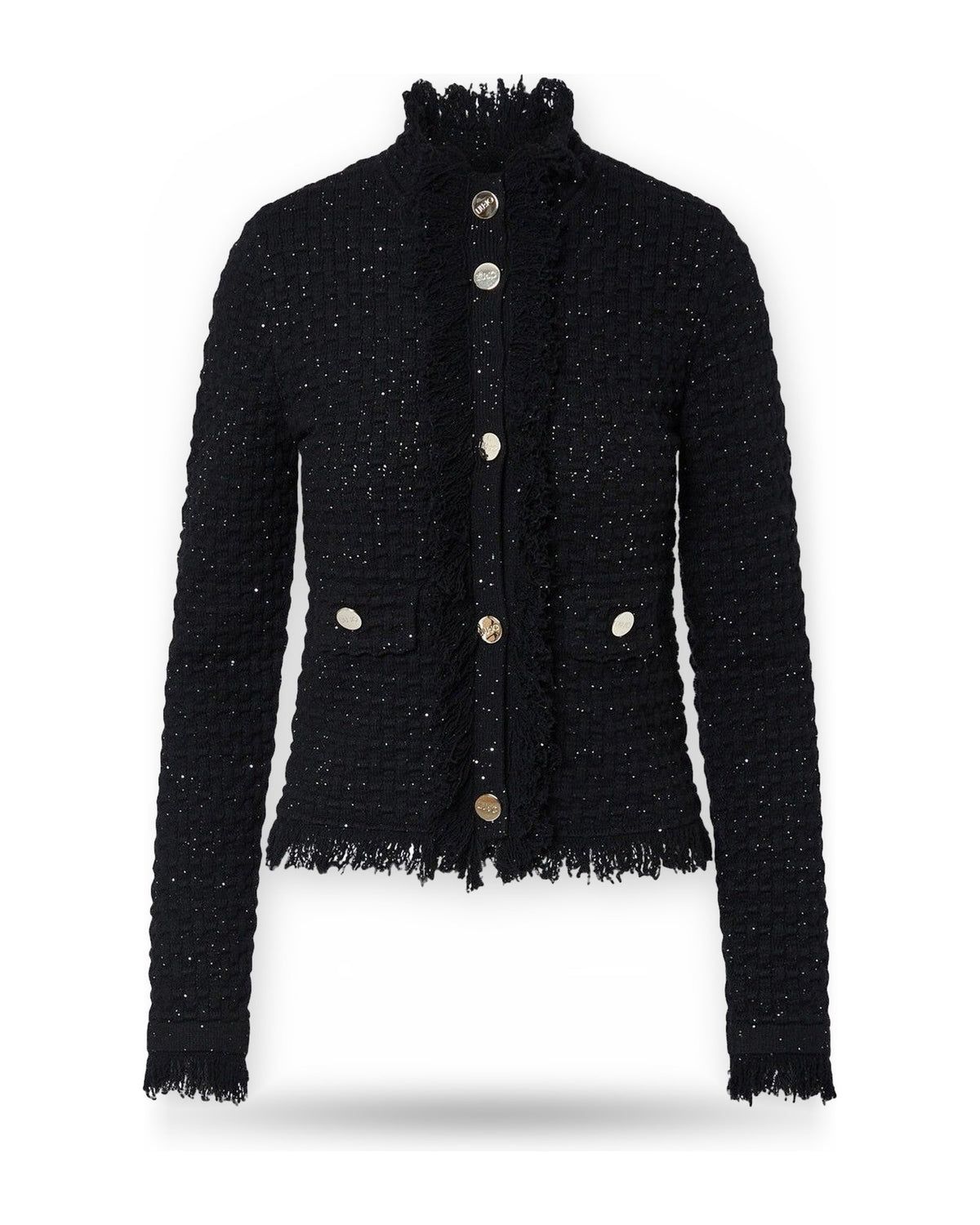 Giacche Donna Liu Jo - Ecs Giacca Maglia M/L Fitted - Nero
