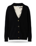 Cardigan Donna Liu Jo - Ecs Maglia Aperta M/L Foderata - Nero