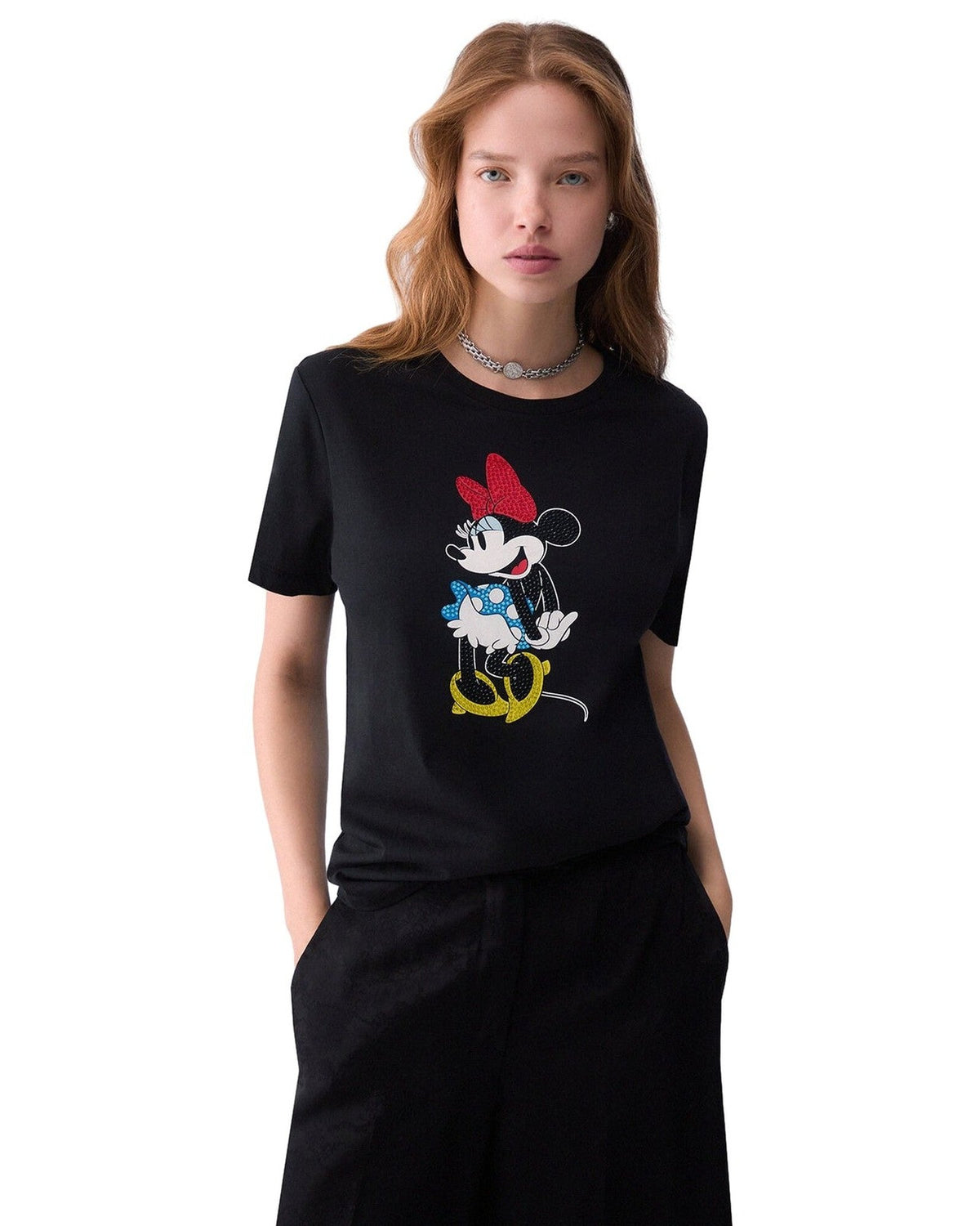 T-shirt Donna Liu Jo - Ecs T-Shirt Slim Fit M/C - Nero