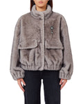 Giacconi Donna Liu Jo - Giaccone WF6215 - Grigio
