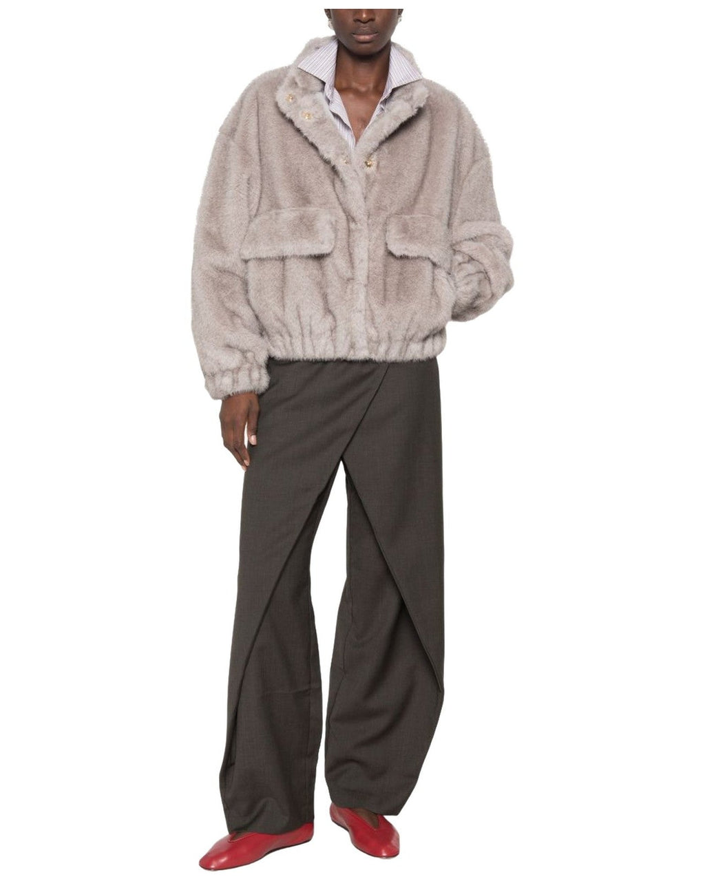 Giacconi Donna Liu Jo - Giaccone WF6215 - Grigio
