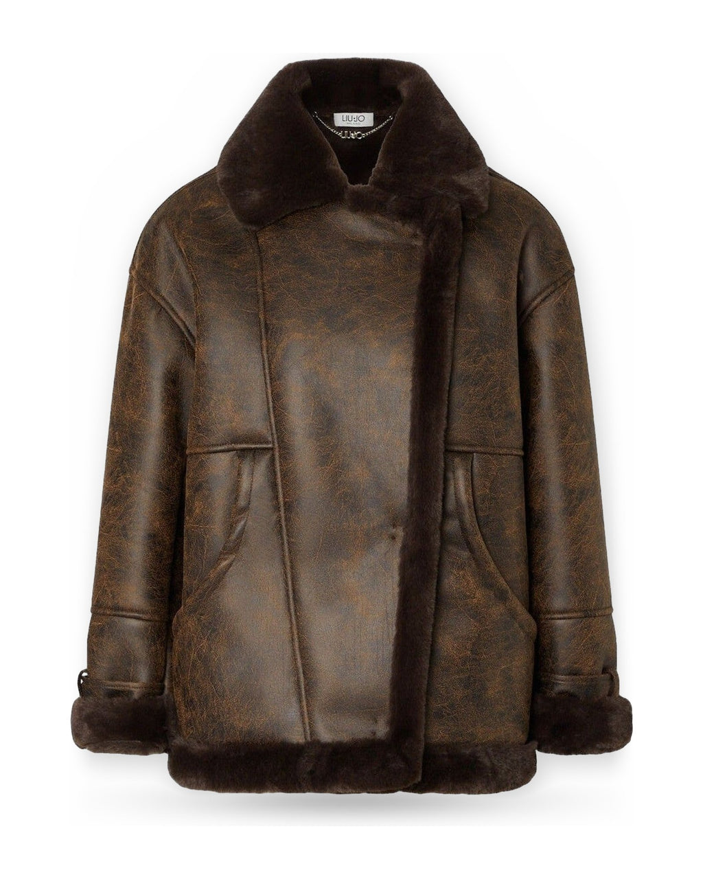 Giacconi Donna Liu Jo - Giaccone WF6328 - Marrone