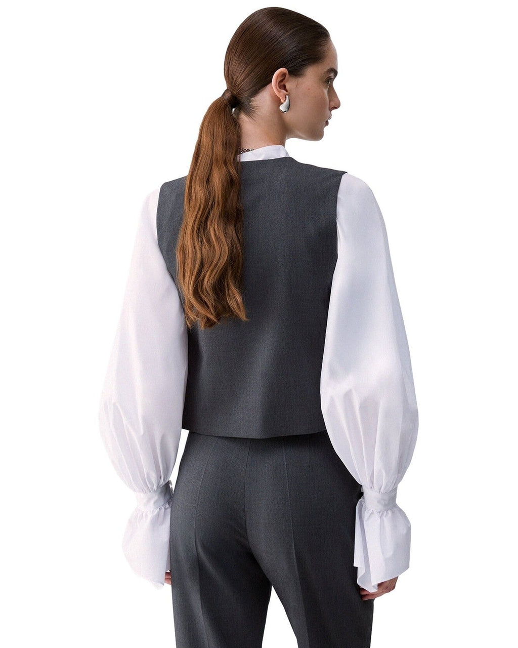 Gilet Donna Liu Jo - Gilet Flanella - Grigio