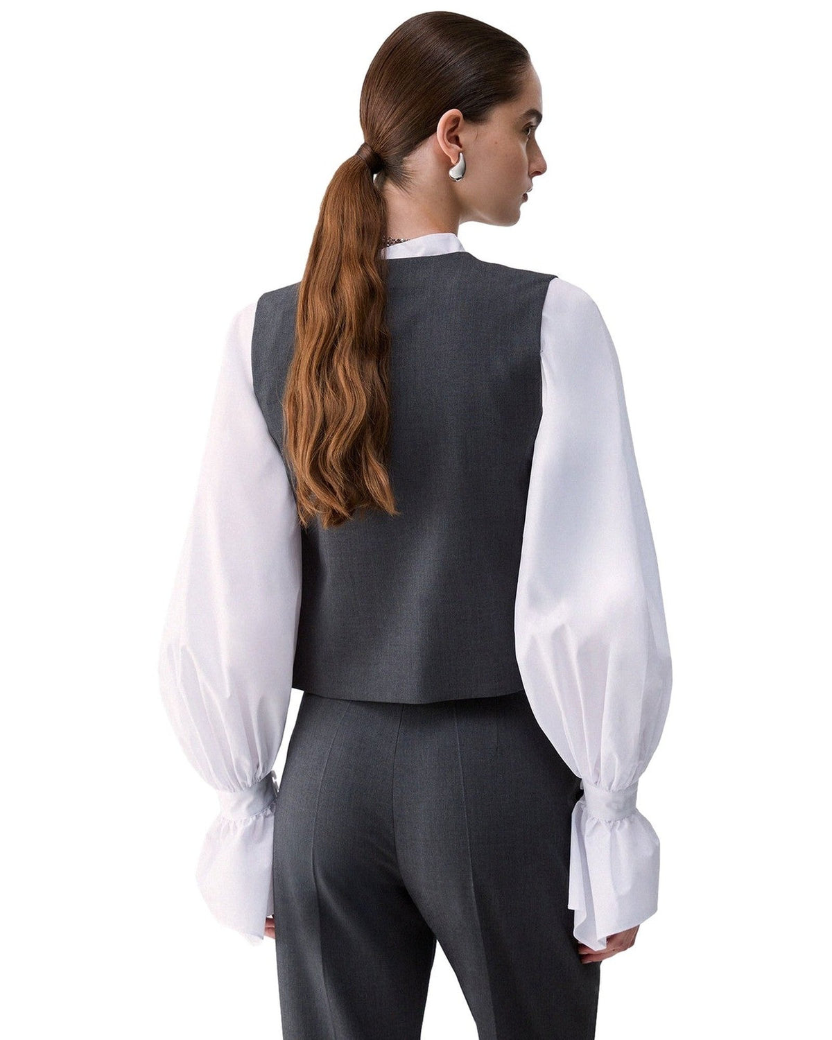 Gilet Donna Liu Jo - Gilet Flanella - Grigio