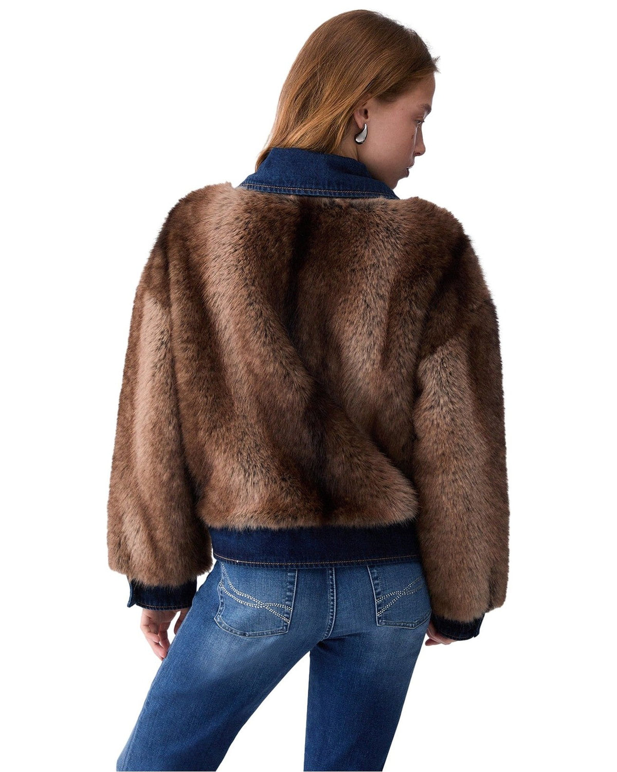 Giubbotti Donna Liu Jo - Giubbino Denim Soft - Marrone