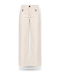Pantaloni Donna Liu Jo - M.W. Flare Cropped - Panna