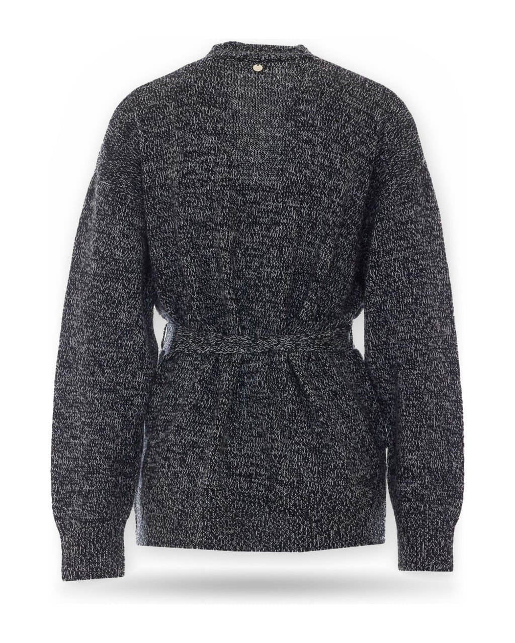 Cardigan Donna Liu Jo - Maglia Aperta M/L Passamaneria - Nero