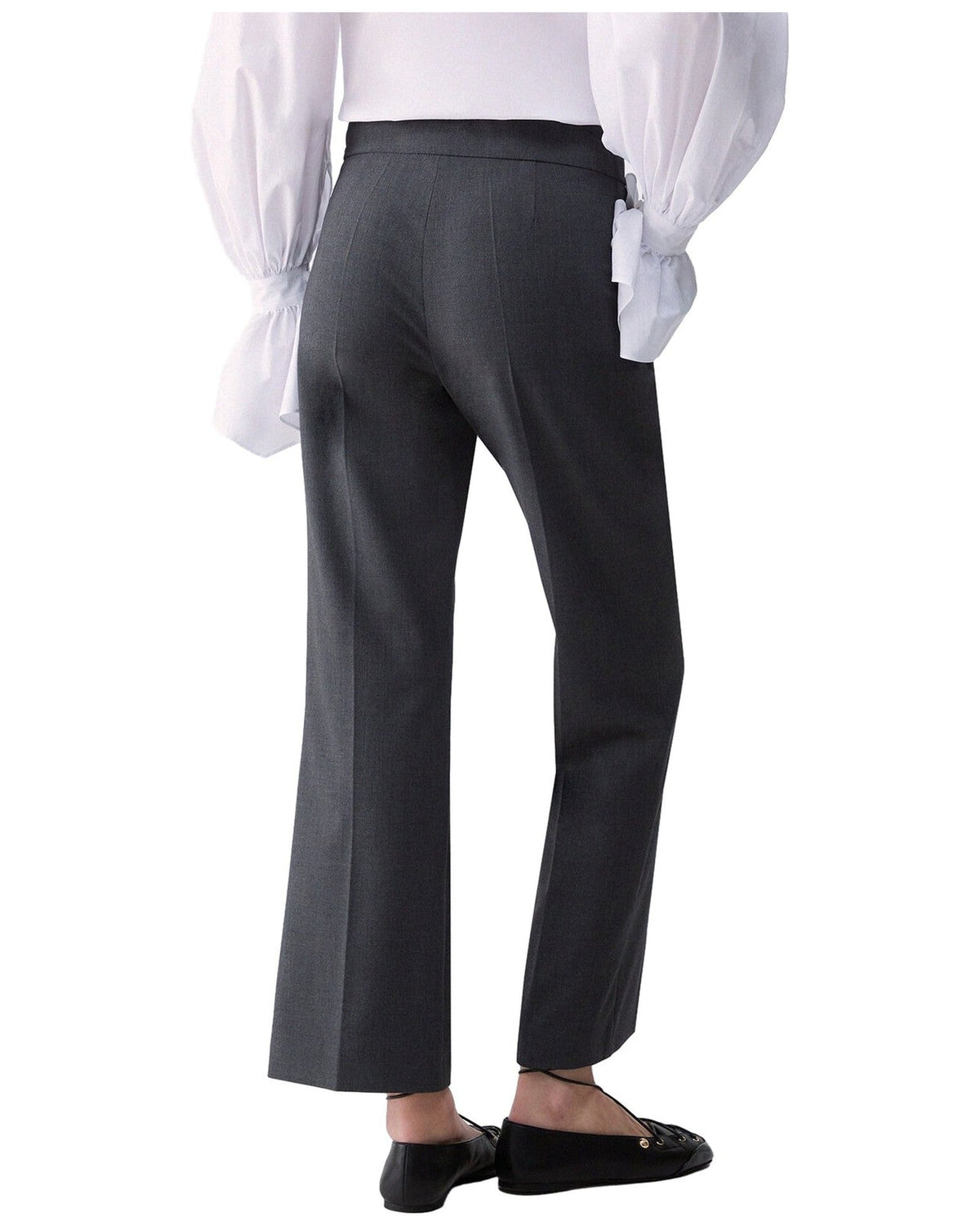 Pantaloni Donna Liu Jo - Pant. Trombetta Flanella - Grigio