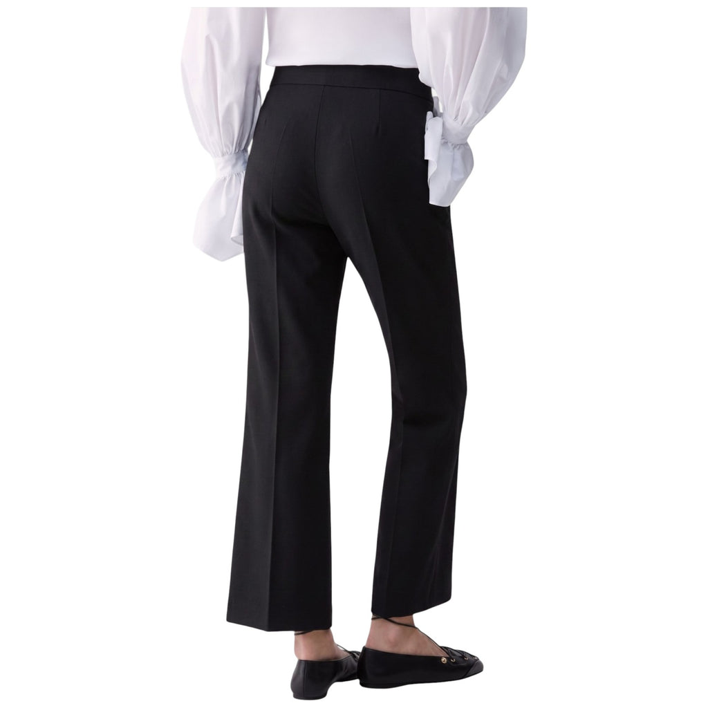 Pantaloni Donna Liu Jo - Pant. Trombetta Flanella - Nero