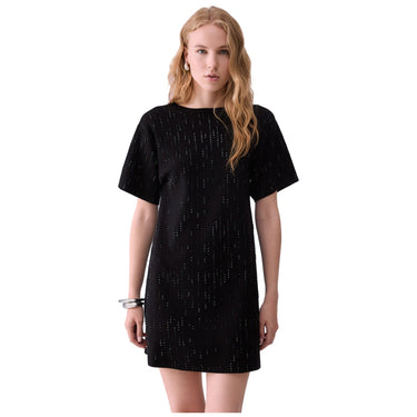 Vestiti casual Donna Liu Jo - Ecs Abito Maglia - Nero
