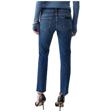 Pantaloni Donna Liu Jo - B.Up Ideal Reg.W. - Blu