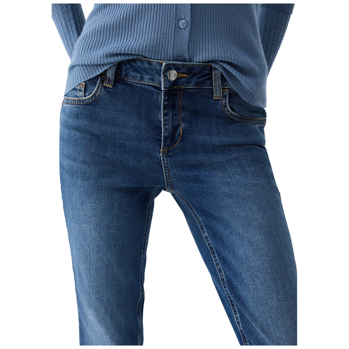 Pantaloni Donna Liu Jo - B.Up Ideal Reg.W. - Blu