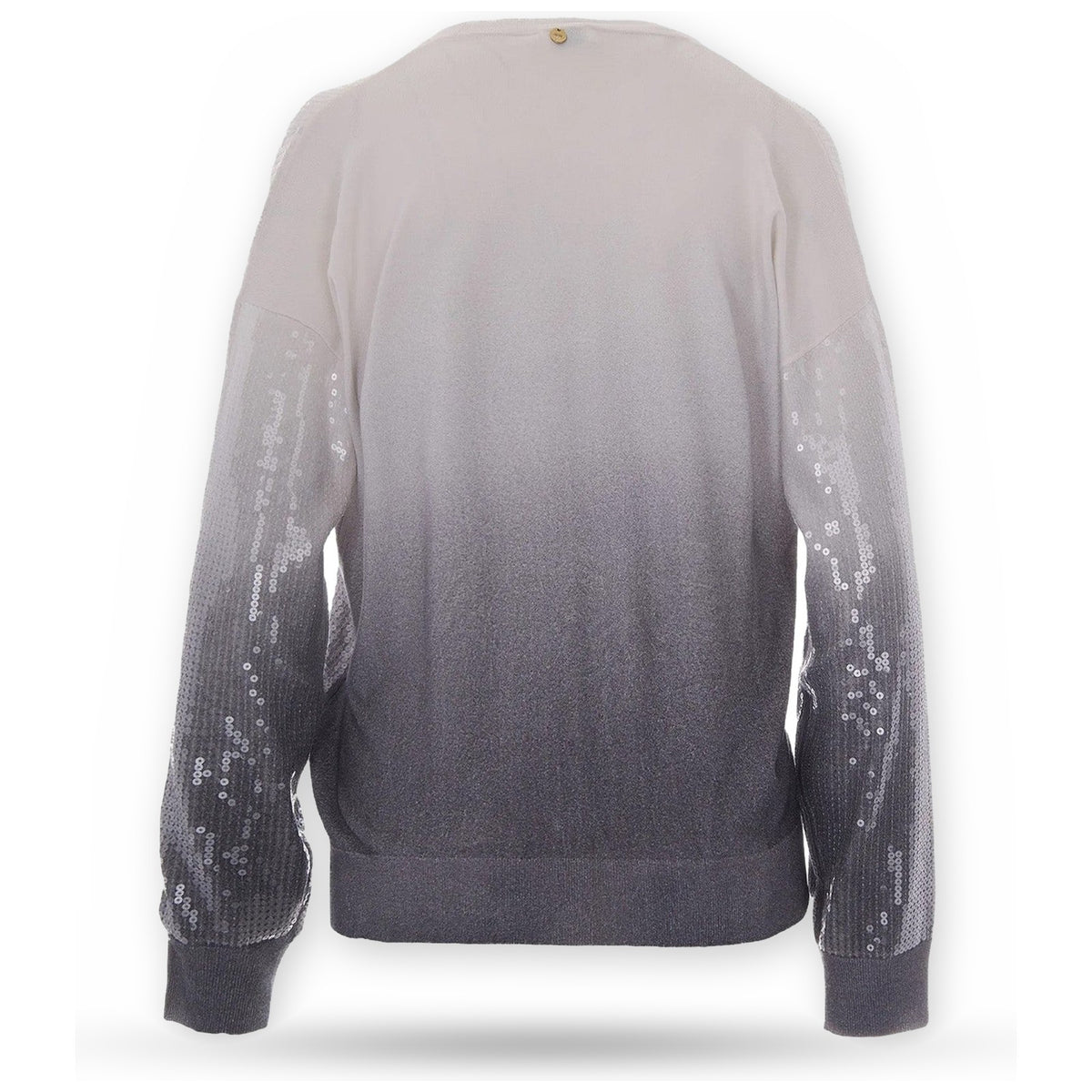 Maglie Donna Liu Jo - Ecs Maglia Aperta Shaded Print - Grigio