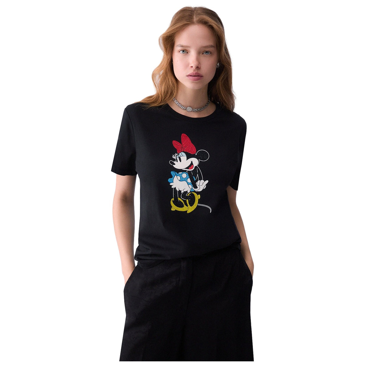 T-shirt Donna Liu Jo - Ecs T-Shirt Slim Fit M/C - Nero