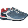 Sneaker Uomo Harmont & Blaine - Scarpa Uomo Camoscio - Tex Fabric - Avio
