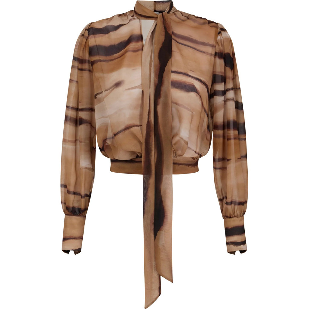 Camicie Donna Elisabetta Franchi - Camicia - Cammello-Gianni Foti