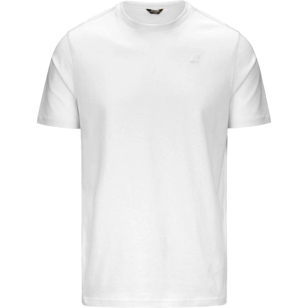 T-shirt Uomo K-Way - Odom Jersey - Bianco-Gianni Foti