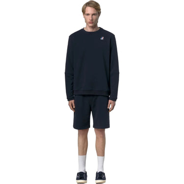 Pantaloncini Uomo K-Way - Casimir Poly Cotton - Blu-Gianni Foti