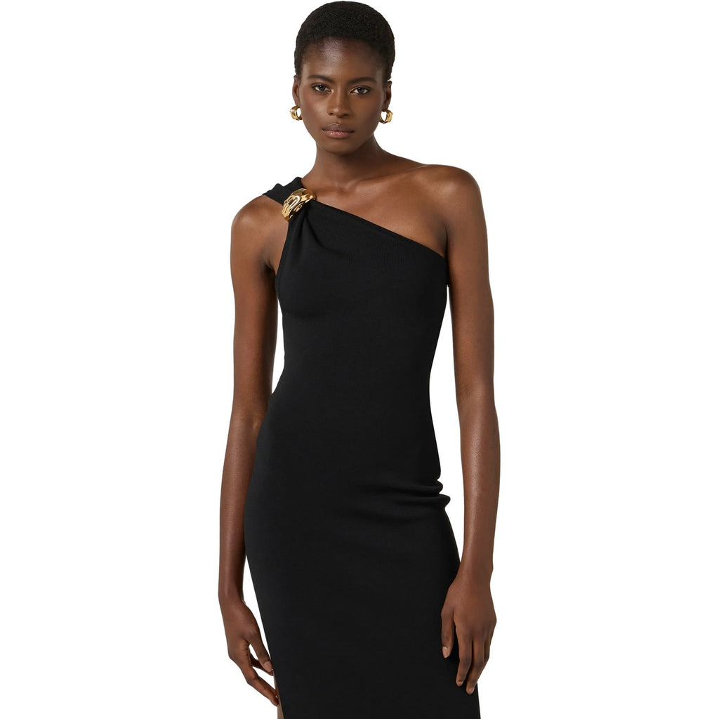 Vestiti da sera e cerimonia Donna Elisabetta Franchi - Abito di maglia - Nero