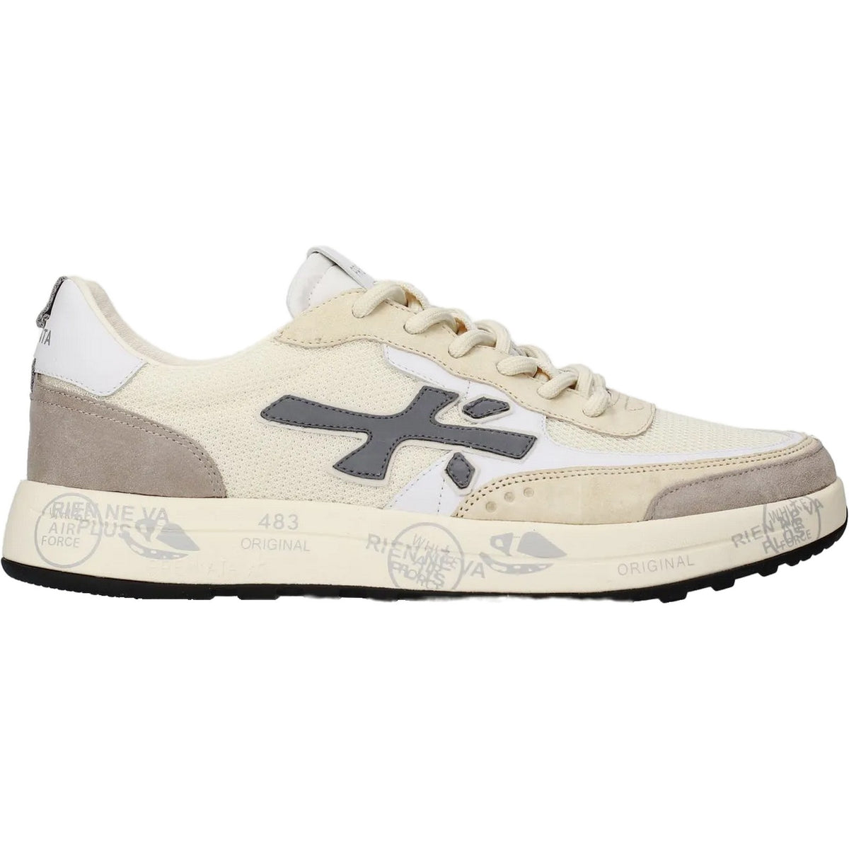 Sneaker Uomo Premiata - Nous - Beige-Gianni Foti