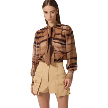 Camicie Donna Elisabetta Franchi - Camicia - Cammello-Gianni Foti