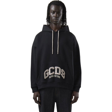 Felpe con cappuccio Uomo Gcds - Logo Lounge Hoodie - Nero