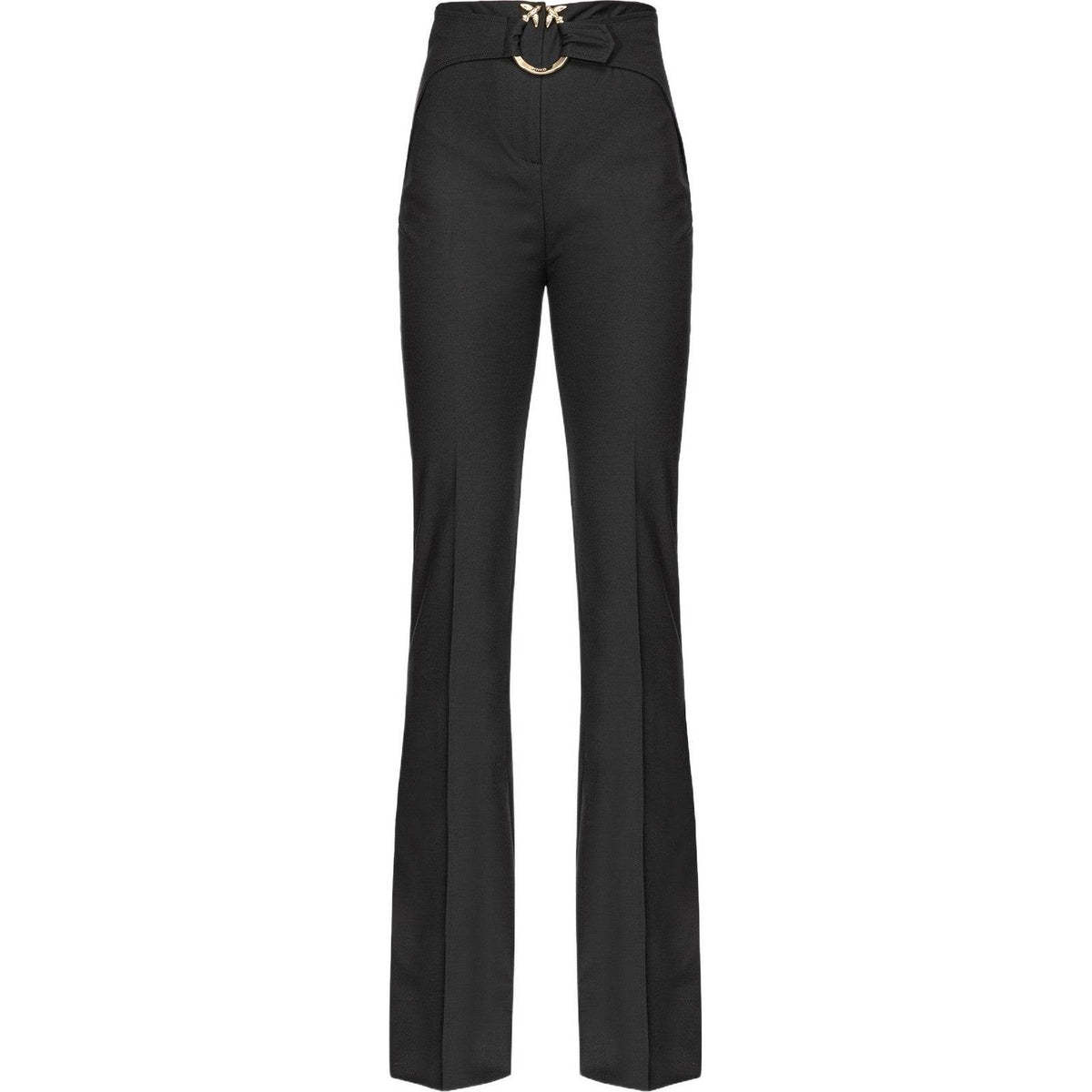 Pantaloni Donna Pinko - Phanton Pantalone Poly Viscosa - Nero
