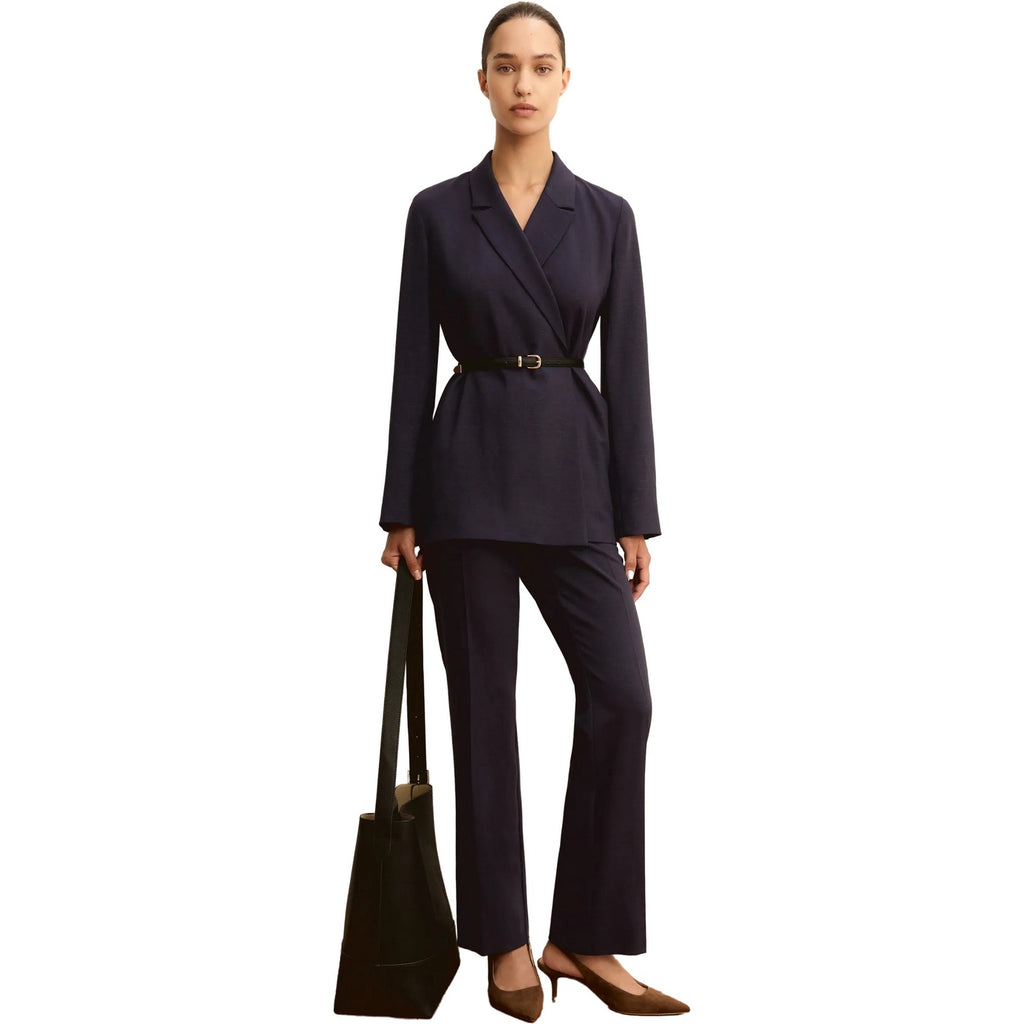 Pantaloni Donna Emme - Pantalone - Blu-Gianni Foti