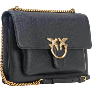 Borse a mano Donna Pinko - Love One Soft Big Pelle Bottal - Nero di Pinko su Gianni Foti