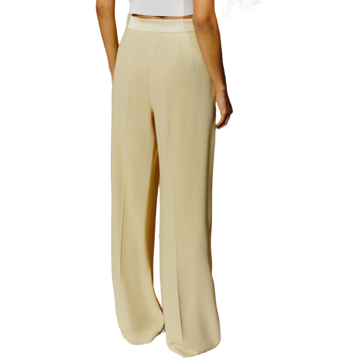 Pantaloni Donna Emme - Pantalone lungo - Giallo-Gianni Foti