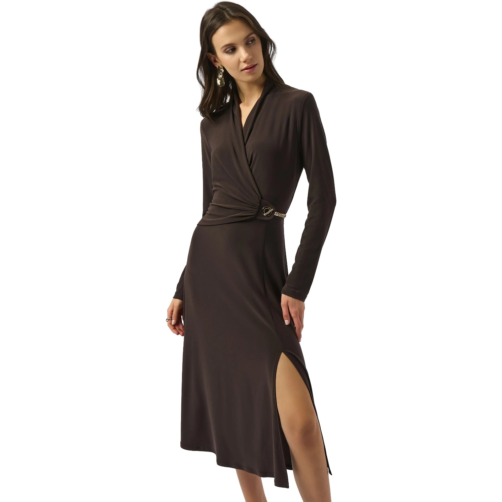Vestiti da sera e cerimonia Donna Joseph Ribkoff - LDS Dress - Marrone