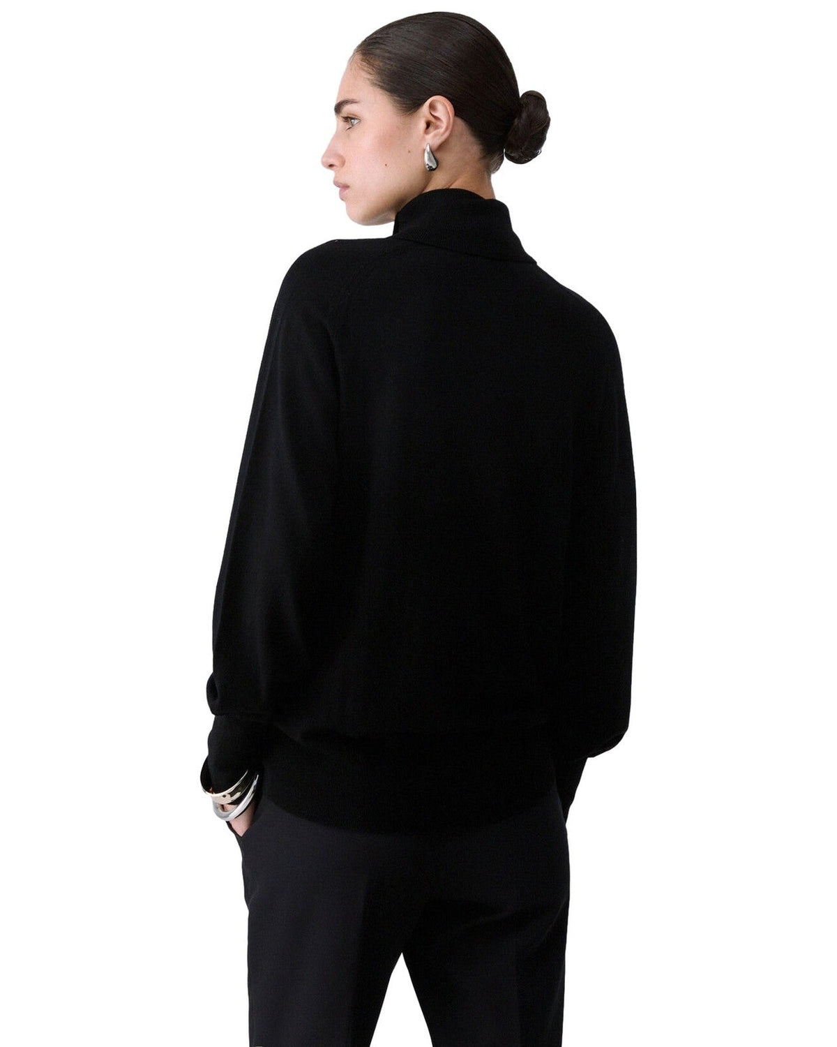 Maglie Donna Liu Jo - Maglia Chiusa M/L C/Bracciale - Nero