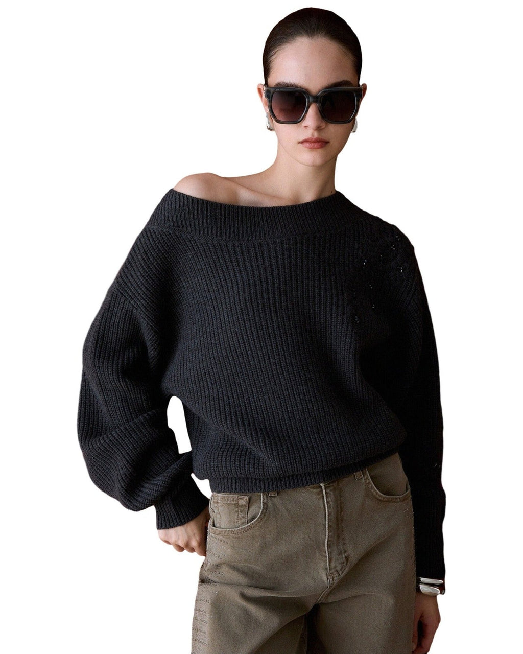 Maglie Donna Liu Jo - Maglia Chiusa M/L - Grigio