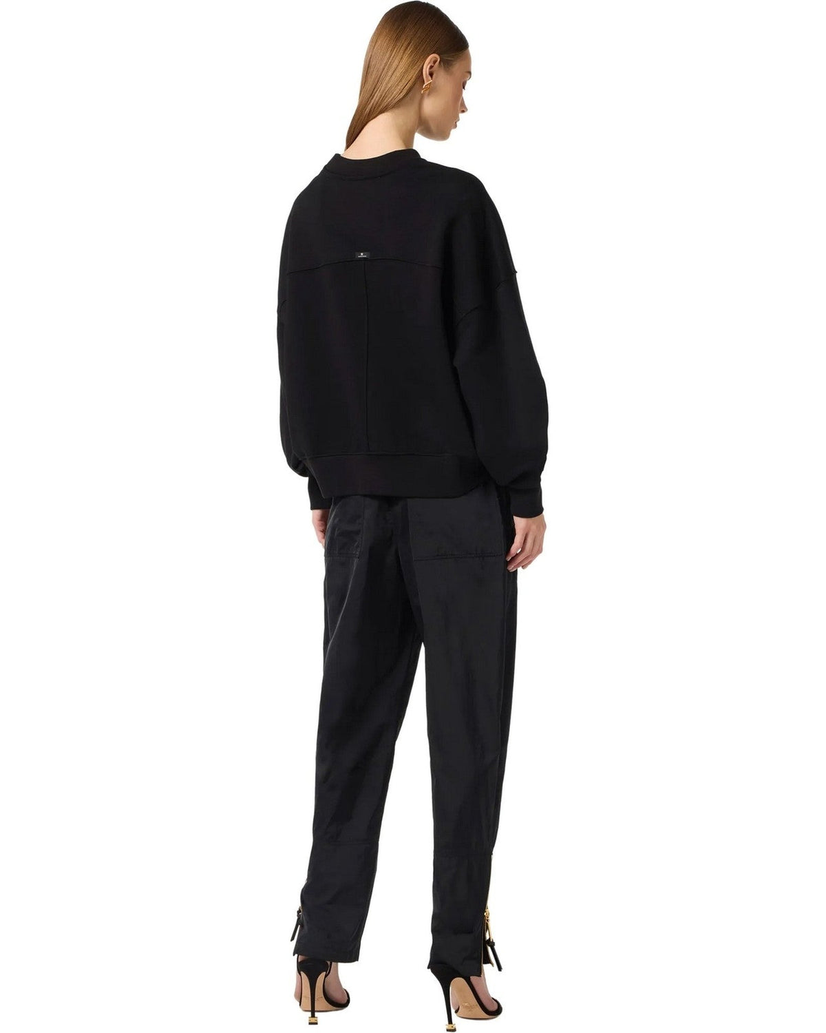 Felpe senza cappuccio Donna Elisabetta Franchi - Maglia - Nero