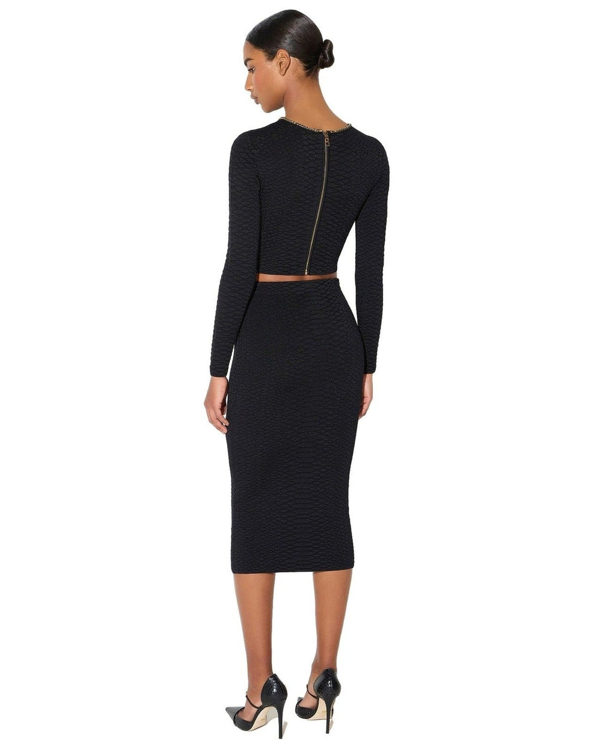 Maglie Donna Elisabetta Franchi - Maglia tricot MK32S67E2 - Nero