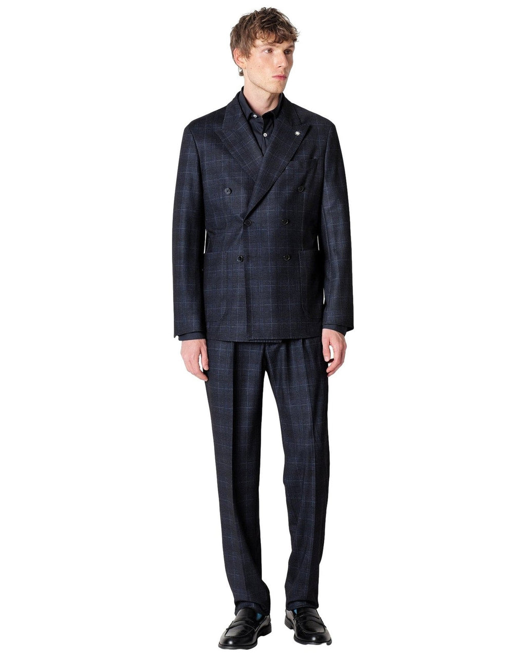 Abiti Uomo Manuel Ritz - Abito 4132A3738MC - Blu