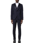 Abiti Uomo Manuel Ritz - Abito Con Gilet - Blu
