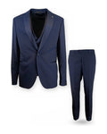 Abiti Uomo Manuel Ritz - Abito con gilet - Blu