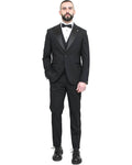 Abiti Uomo Manuel Ritz - Abito Con Gilet - Nero