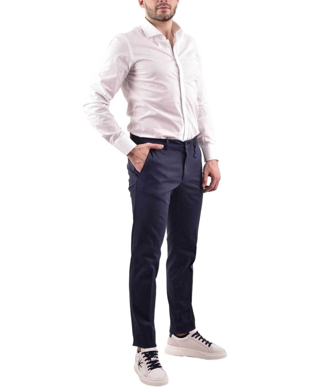 Camicie classiche Uomo Manuel Ritz - Camicia - Bianco
