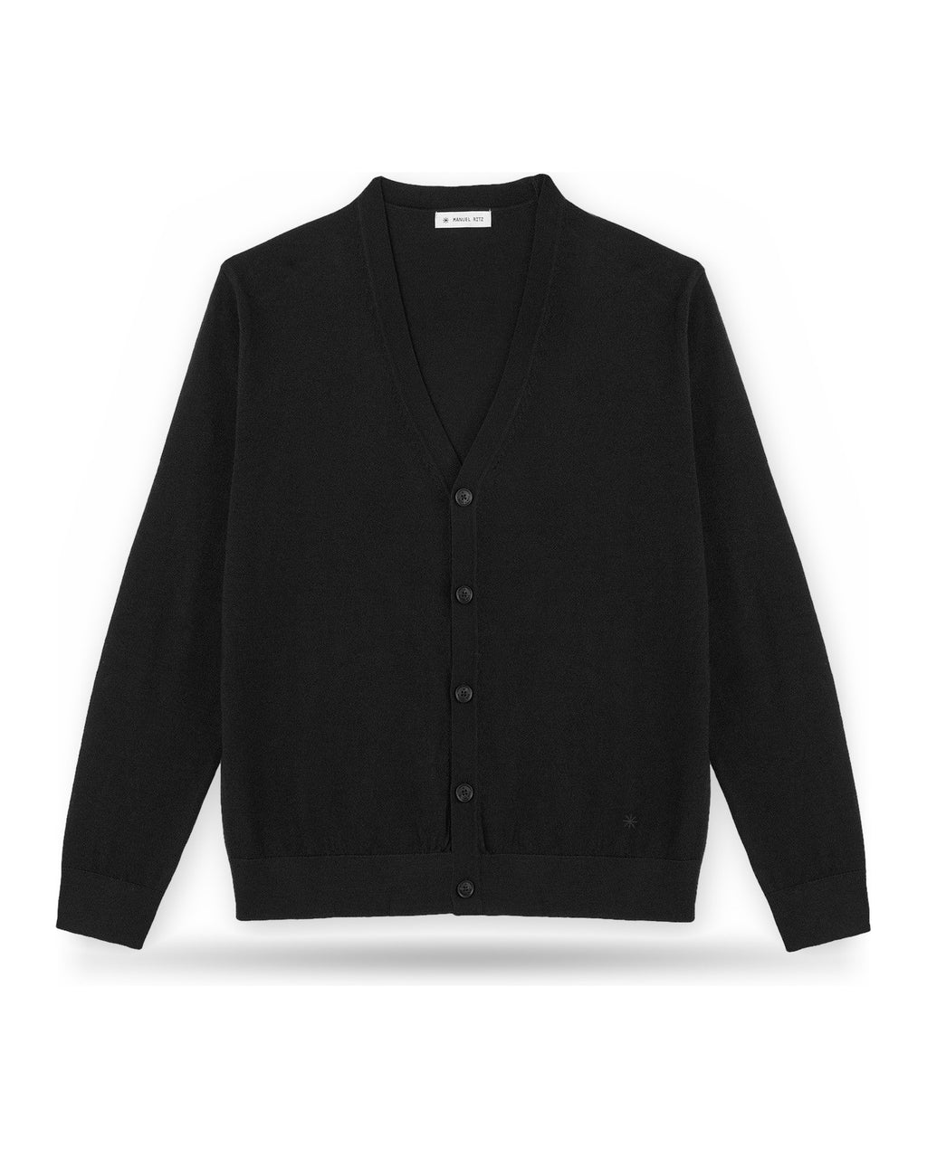 Cardigan Uomo Manuel Ritz - Maglia Cardigan 4132M506 - Nero