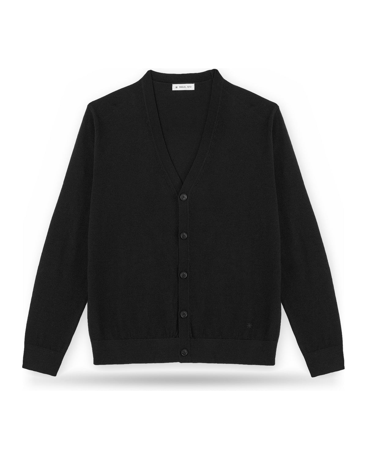 Cardigan Uomo Manuel Ritz - Maglia Cardigan 4132M506 - Nero