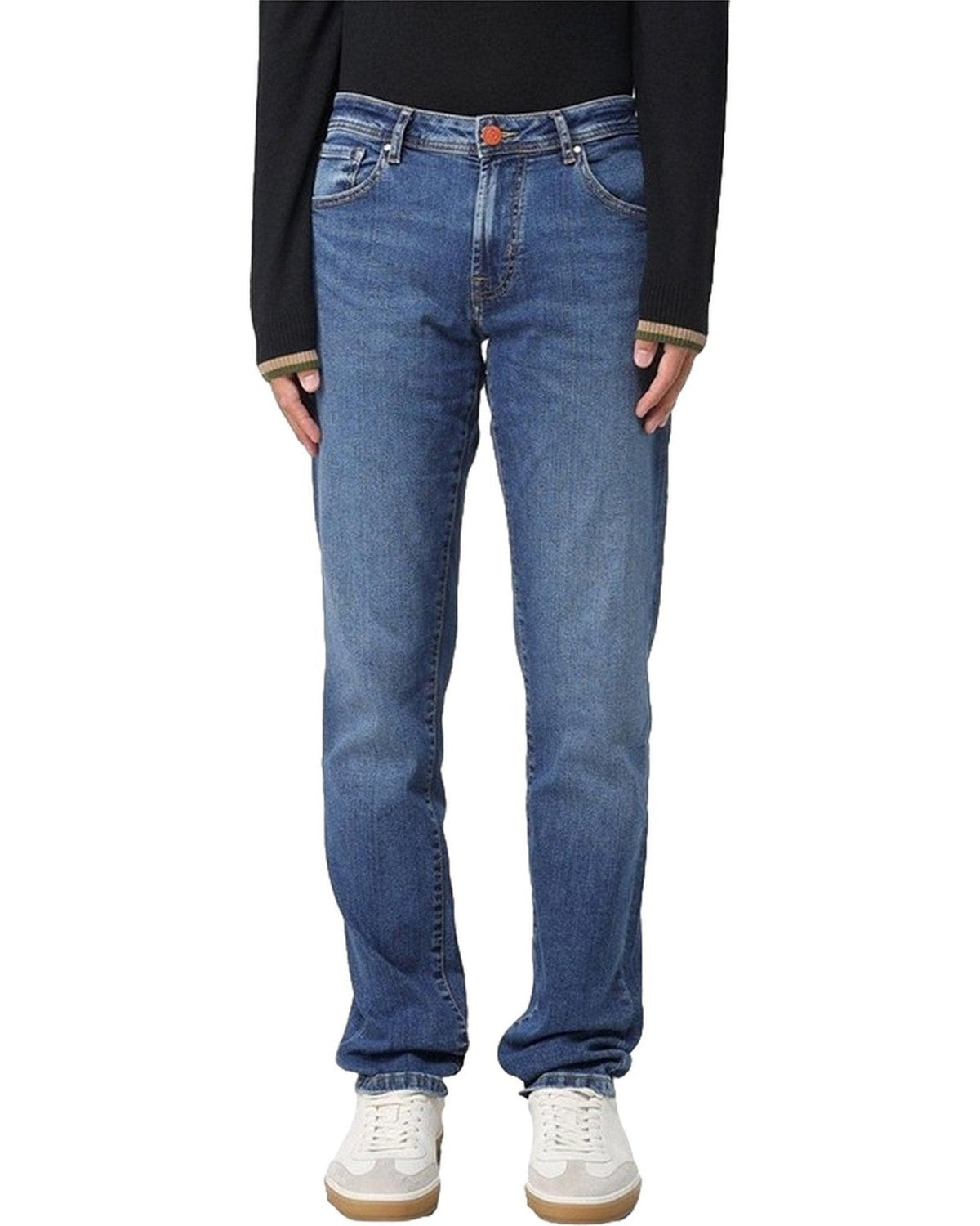 Jeans Uomo Manuel Ritz - Pantalone Jeans 3832J1728L1 - Blu