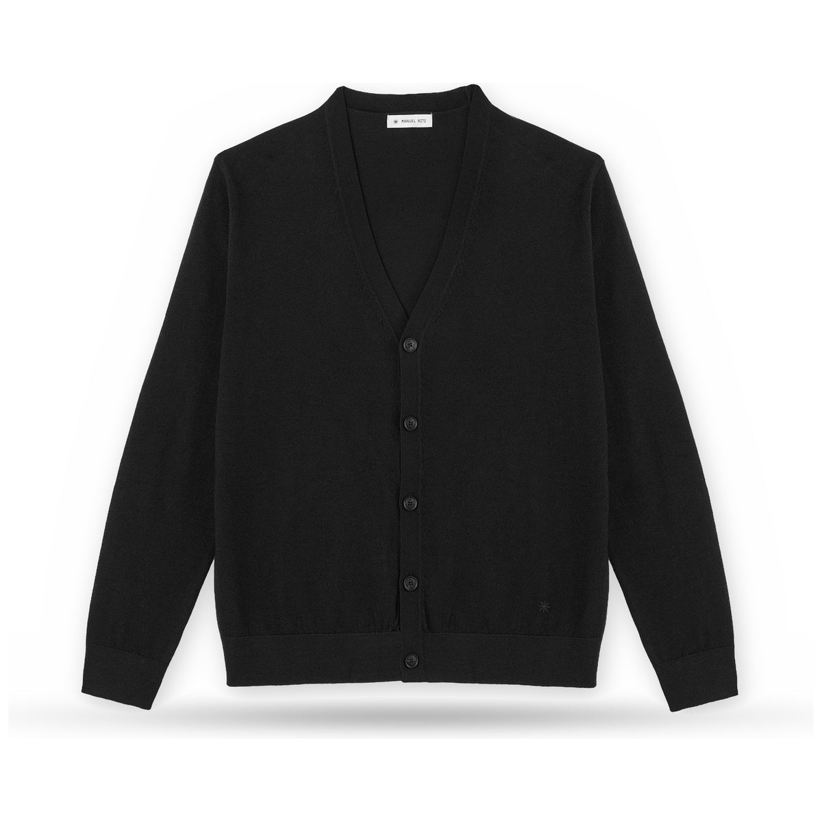 Cardigan Uomo Manuel Ritz - Maglia Cardigan 4132M506 - Nero
