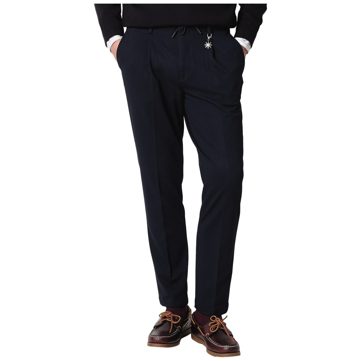 Pantaloni Uomo Manuel Ritz - Pantalone Seoul 4132P1688MC - Blu